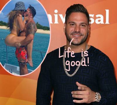 Jersey Shore's Ronnie Ortiz-Magro Is In 'The Happiest Place' EVER With New GF -- Even His Co-Stars Approve! - perezhilton.com - Jersey