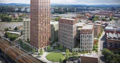 Old Manchester gasworks to be transformed into 1,200 home neighbourhood complete with a 33-storey tower - www.manchestereveningnews.co.uk - Manchester - city New