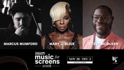Variety Announces Programming for Music for Screens Week Featuring Mary J. Blige, Marcus Mumford, Steve McQueen and Ryan Tedder - variety.com