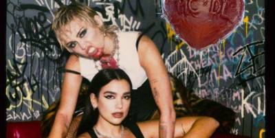 Miley Cyrus and Dua Lipa Tell Their Exes to "Eat Shit" in New Music Video - www.cosmopolitan.com - county Loving