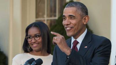 Barack Obama Shares the Funny Reason He's Scared of Daughter Sasha - www.etonline.com