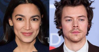 Alexandria Ocasio-Cortez defends Harry Styles for wearing a dress on Vogue cover: ‘It looks bomb’ - www.msn.com - USA
