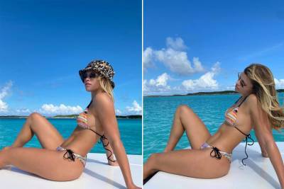 Sofia Richie shares bikini pic after unfollowing Amelia Hamlin on Instagram - nypost.com - Bahamas