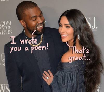 Kim Kardashian Shares Odd Poem & Misspelled Note Kanye West Wrote For Her & Fans Have THOUGHTS! - perezhilton.com - Boston