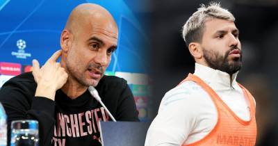 Pep Guardiola issues Sergio Aguero injury update ahead of Man City vs Olympiacos - www.manchestereveningnews.co.uk - Manchester - Argentina - Greece