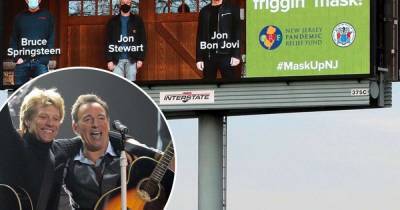 Jon Bon Jovi and friends urge New Jersey to 'wear a friggin' mask' - www.msn.com - New Jersey