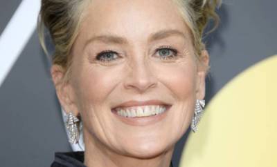 Sharon Stone looks incredible modeling lingerie in age-defying snapshot - hellomagazine.com - county Stone