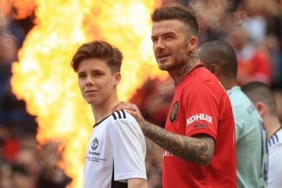 Cruz Beckham Gets Interrupted By Dad David Beckham During Singing Video - etcanada.com