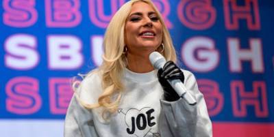 Lady Gaga Reminisced About Her Ex-Fiancé Taylor Kinney During Biden Campaign Rally Speech - www.harpersbazaar.com - Chicago - Pennsylvania