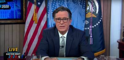 Stephen Colbert Mocks Donald Trump During Election Night Special: ‘I’m Exhausted From The Past Four Years’ - etcanada.com