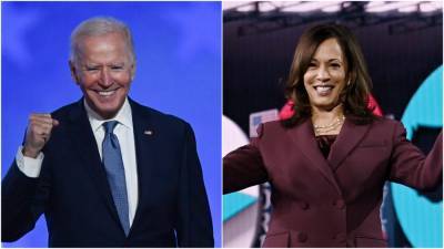 Kamala Harris Calls Joe Biden After Being Elected President of the United States -- Watch the Moment - www.etonline.com - USA