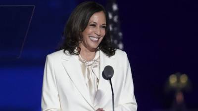 Kamala Harris Celebrates Historic Vice President Win in Inspiring Post-Election Message: Her Full Speech - www.etonline.com - USA - county Harris - state Delaware