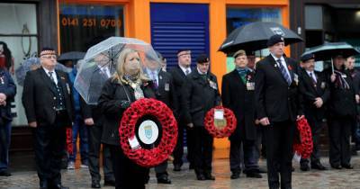 Renfrewshire's Remembrance in Sunday ceremonies like no other at Paisley Cenotaph and towns and villages - www.dailyrecord.co.uk