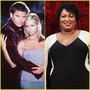 David Boreanaz Disagrees With Stacey Abrams In The 'Buffy' Angel Vs. Spike Debate - www.justjared.com