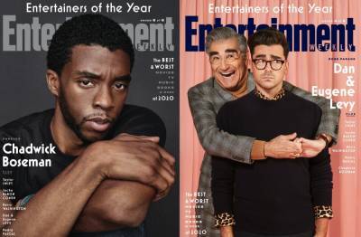 Eugene Levy, Dan Levy, Chadwick Boseman And More Make EW’s 2020 Entertainers Of The Year List - etcanada.com - Washington - county Levy