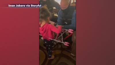 New Jersey police officers rescue girl from doll stroller, buy her a new one - www.foxnews.com - New Jersey