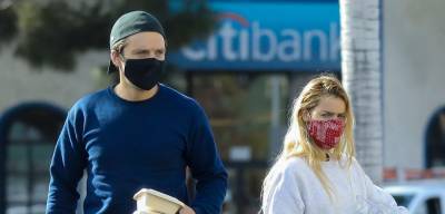 Sebastian Stan & Girlfriend Alejandra Onieva Mask Up While Picking Up Lunch at The Grove - www.justjared.com - Spain - Los Angeles