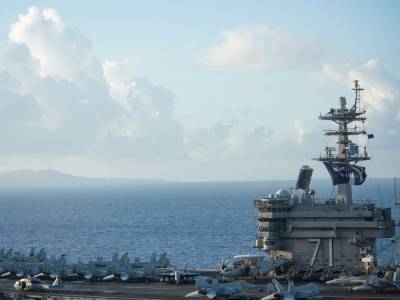 Aircraft carrier Theodore Roosevelt conducts 'man overboard' search for missing sailor - www.foxnews.com - county San Diego - county Pacific - Guam