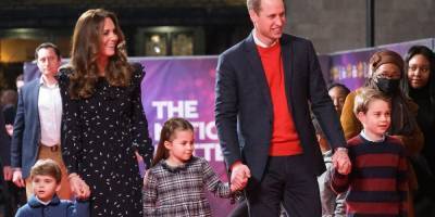 Prince George, Princess Charlotte, and Prince Louis Just Walked Their First Red Carpet With Will and Kate - www.cosmopolitan.com - Charlotte