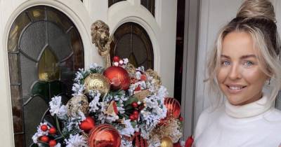 Lydia Bright and her baby wear matching pyjamas as TOWIE star shows off incredible Christmas decorations - www.ok.co.uk