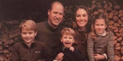 Prince William and Kate Middleton Share Never-Before-Seen Family Photo on 2020 Christmas Card - www.marieclaire.com