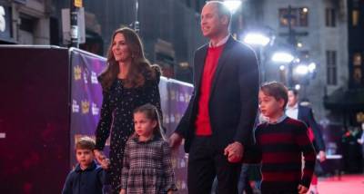 Prince William & Kate Middleton’s children make their red carpet debut for a Christmas show in London - www.pinkvilla.com - London