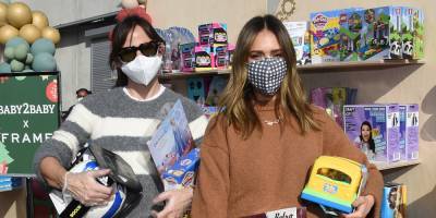Jennifer Garner, Jessica Alba & Gwyneth Paltrow Hand Out Gifts During Baby2Baby Event - www.justjared.com - Los Angeles