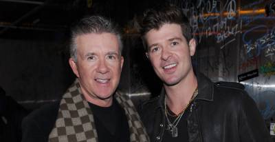 Robin Thicke Remembers Dad Alan on Anniversary of His Death, Two Days After Welcoming Son Luca - www.justjared.com