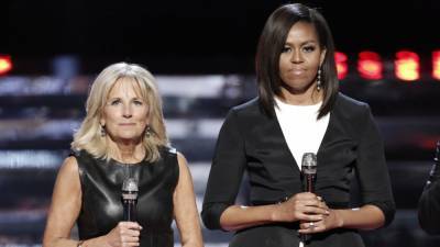 Michelle Obama Defends Jill Biden After Op-Ed Argues She Needs to Drop Dr. From Her Name - www.etonline.com - Pennsylvania - state Delaware