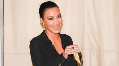 Kim Kardashian Jokes She Doesn't Remember Taking Tipsy Videos With Kris Jenner and Kourtney Kardashian - www.etonline.com
