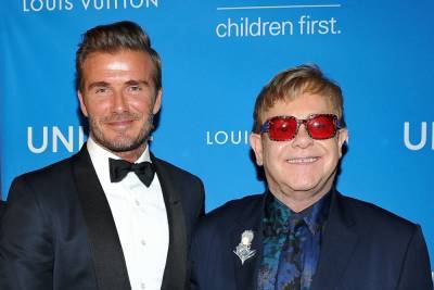 David Beckham Tells ‘Uncle’ Elton John To ‘Watch Out’ For Son Cruz’s Piano Skills - etcanada.com