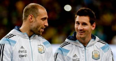 Pablo Zabaleta urges Lionel Messi urged to complete Man City transfer - www.manchestereveningnews.co.uk - Manchester - Argentina