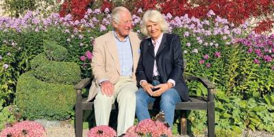 Prince Charles and Duchess Camilla Go Floral for Their 2020 Christmas Card - www.harpersbazaar.com - Scotland - county Charles