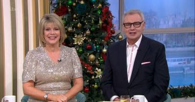 Eamonn Holmes makes dig about 'getting rid of us' as he and Ruth Langsford host last Friday on This Morning - www.ok.co.uk