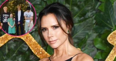 Victoria Beckham Shares Hilarious Behind-the-Scenes Footage From Family’s Christmas Card Shoot - www.usmagazine.com