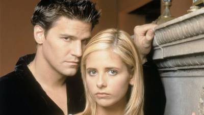 ‘Buffy The Vampire Slayer’s David Boreanaz Settles Stacey Abrams’ Angel Vs. Spike Debate - hollywoodlife.com