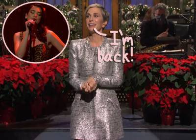 Girl Power! Watch Kristen Wiig & Dua Lipa Take Over Saturday Night Live! - perezhilton.com