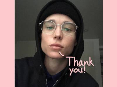 Elliot Page Returns To Instagram, Thanking Fans For Support Since Coming Out As Transgender - perezhilton.com