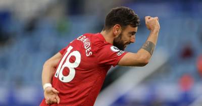 Bruno Fernandes dedicated his Manchester United goal vs Leicester City to two teammates - www.manchestereveningnews.co.uk - Manchester - Portugal - city Leicester