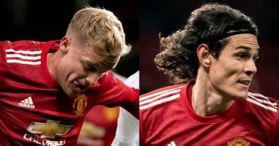 Van de Beek and Cavani start - Manchester United predicted line-up vs West Ham - www.manchestereveningnews.co.uk - Manchester