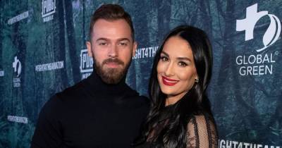 Nikki Bella, Artem Chigvintsev and Son Matteo Celebrate 1st Christmas as a Family With Holiday Card Photo Shoot - www.usmagazine.com