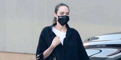 Angelina Jolie Goes Shopping With Son Knox in LA - www.justjared.com - Los Angeles - county Knox