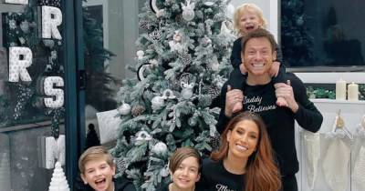 Stacey Solomon supports small business in matching family pyjamas — get yours for only £24.99 - www.ok.co.uk