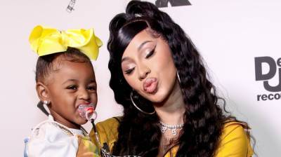 Cardi B Walks the Red Carpet with Daughter Kulture at an Album Listening Party - www.justjared.com - Beverly Hills