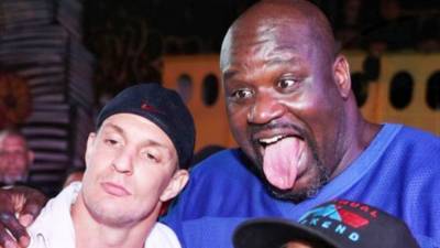 Rob Gronkowski Wants a 'Step Brothers' Sequel Starring Him and Shaquille O'Neal (Exclusive) - www.etonline.com - Los Angeles