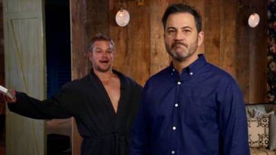 Matt Damon Hilariously Crashes Jimmy Kimmel's Summer Hiatus Announcement - www.etonline.com