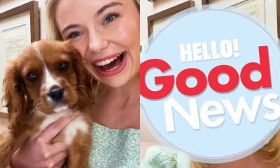 The good news you need this week with Georgia Toffolo - watch - hellomagazine.com