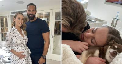 Kate Ferdinand's pregnancy journey from adorable moment she told husband Rio's kids to beautiful baby bump reveal - www.ok.co.uk