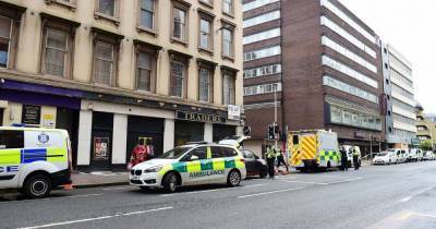 Man 'stabbed in both legs' in horrific daylight attack in Glasgow city centre - www.dailyrecord.co.uk - city Glasgow