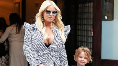 Jessica Simpson’s Son Ace, 7, Looks Just Like His Dad Eric Johnson In Sweet Birthday Pic - hollywoodlife.com - county Johnson - Boston
